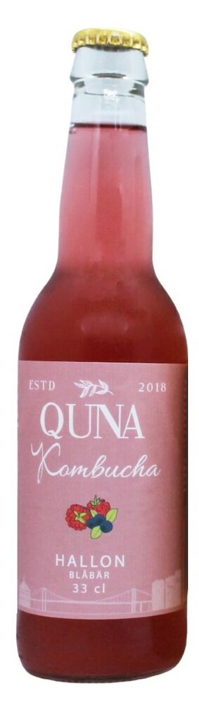 Kombucha Hallon Blåbär ENGL