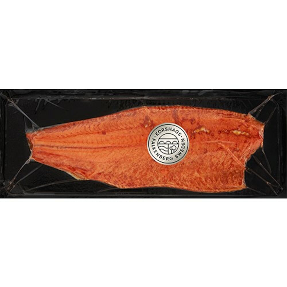 Laxfilé varmrökt, naturell ASC