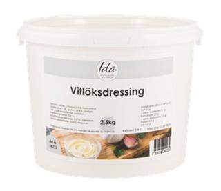 Vitlöksdressing Vegan