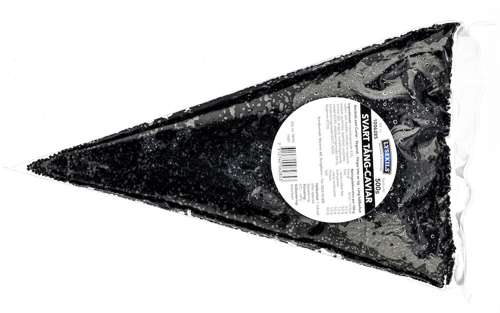 Svart Tångcaviar i Spritspåse