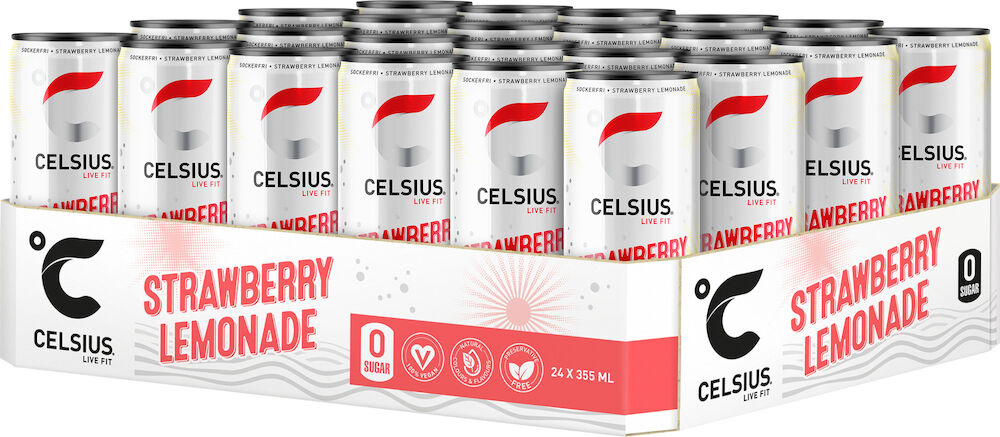 Celsius strawberry lemonade BRK