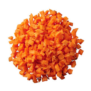 Morot tärnad 10mm..