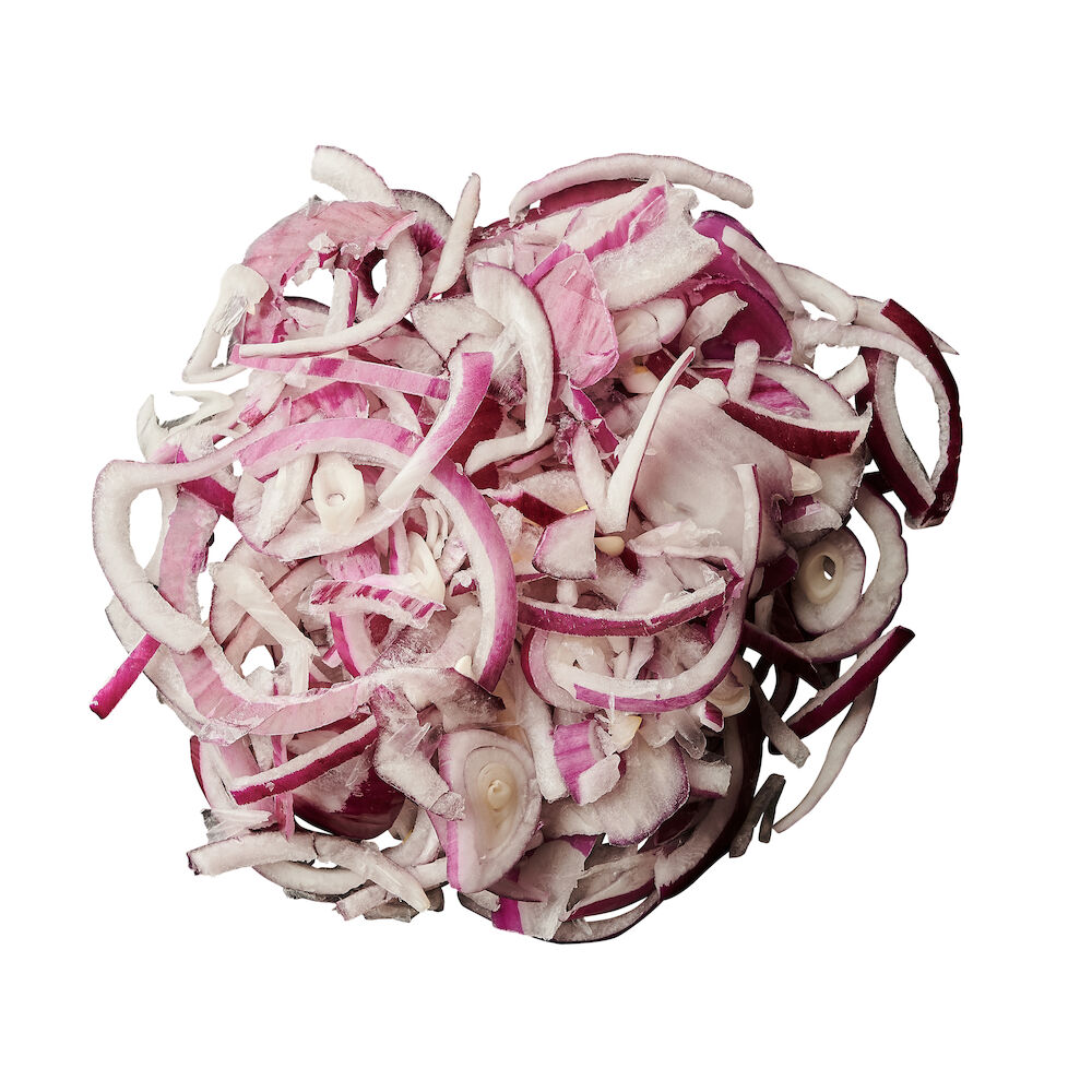 Lök röd skivad 5mm