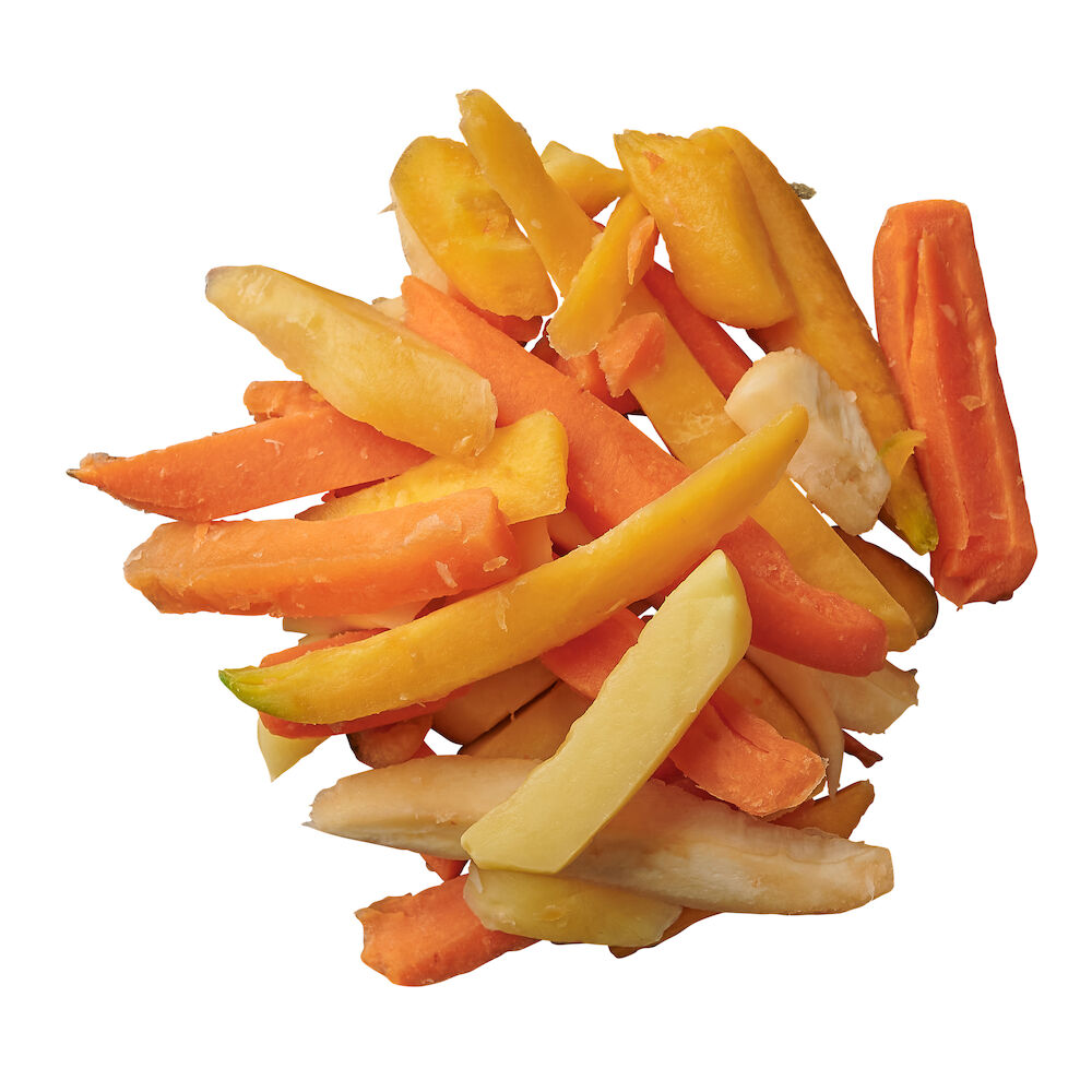 Rotfruktsstav mix 15x15 mm