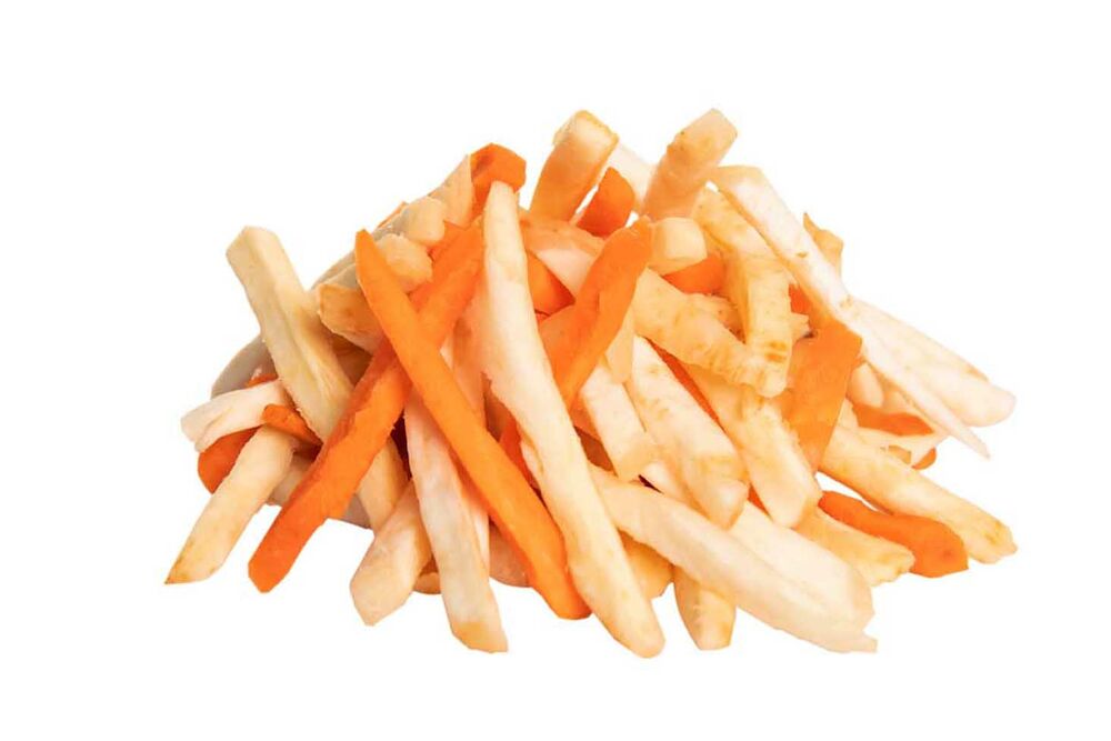 Rotfruktsmix strimlad 6mm