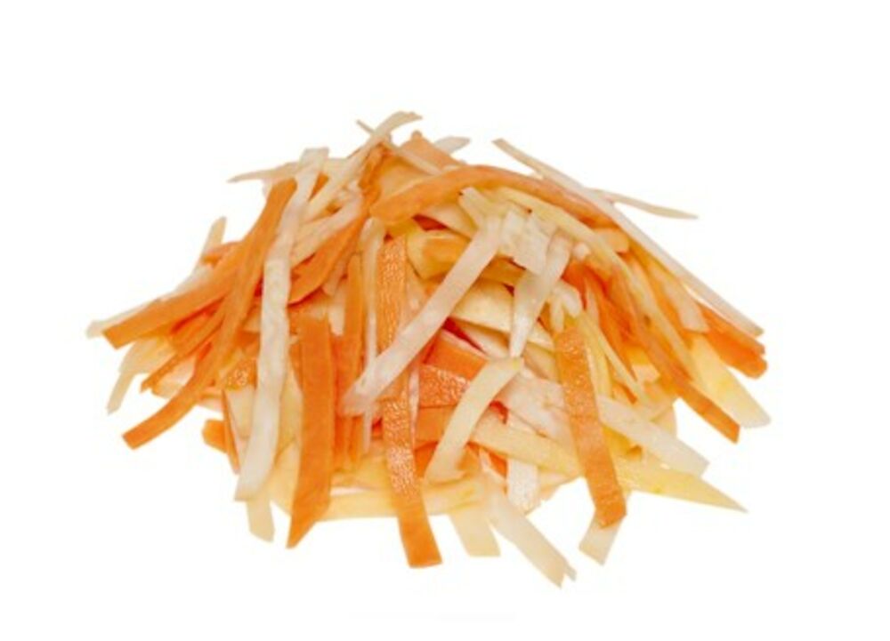 Rotfruktstagliatelle