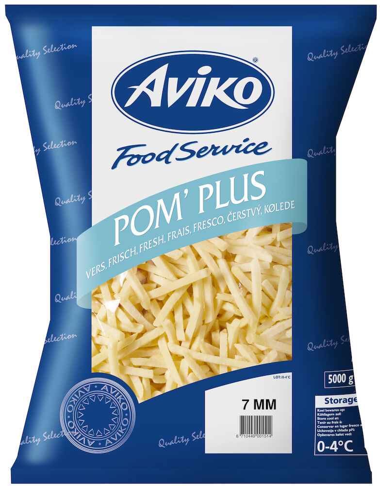 Pommes Frites Färska 7 mm