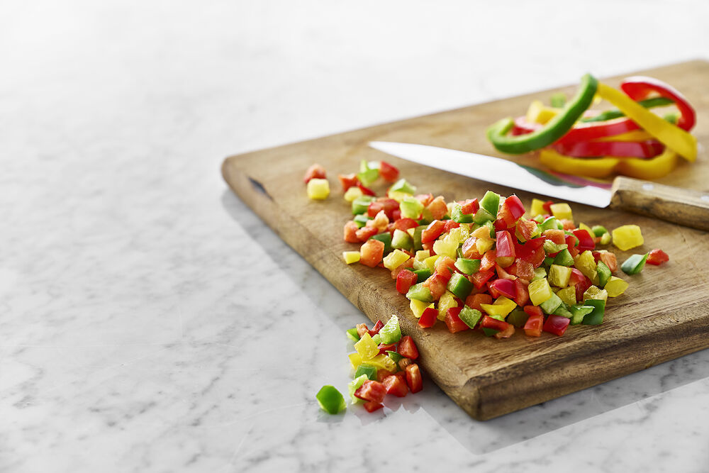 Paprikamix tärn 10x10mm 2 kg