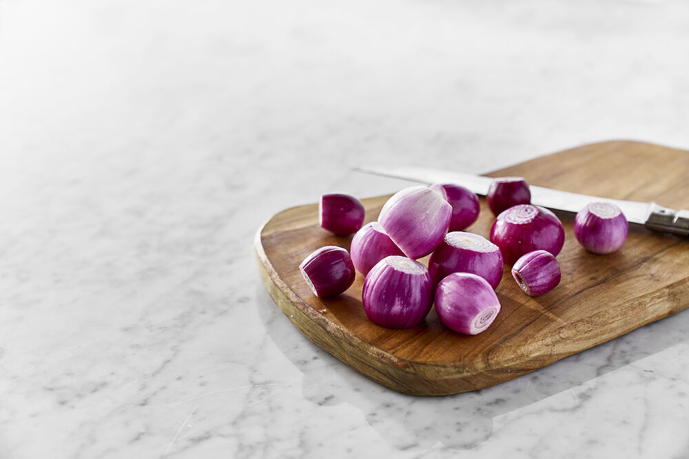 Lök stek röd skalad 5 kg