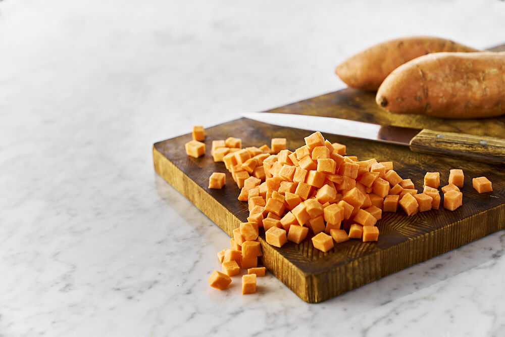 Potatis söt tärnad 20x20mm 5 kg