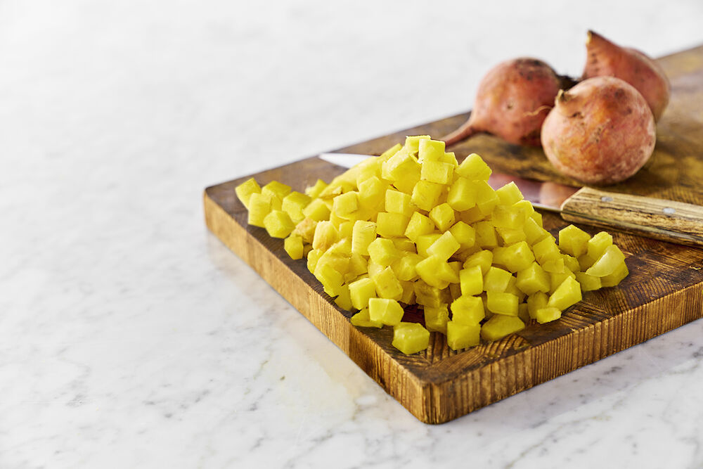 Gulbeta tärnad 10 mm 2 kg.