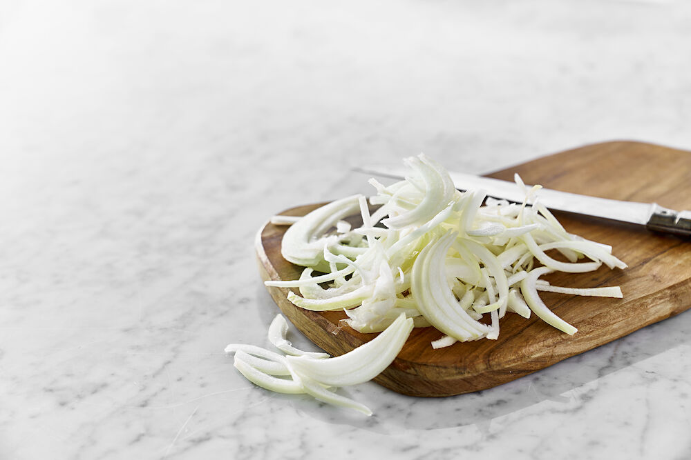 Lök gul skivad halvring 2 kg