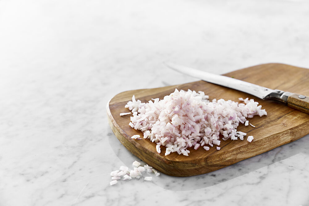 Bananschalottenlök strimlad 3mm