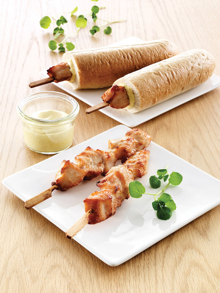 Kycklingspett Grillade