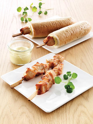 Kycklingspett Grillade