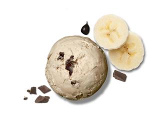 Glass Banan & Choklad