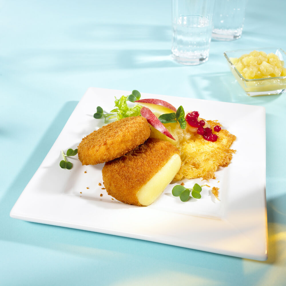 Camembert panerad fryst