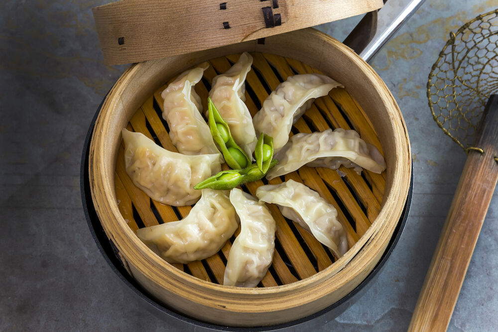 Gyoza dumpling kyckling