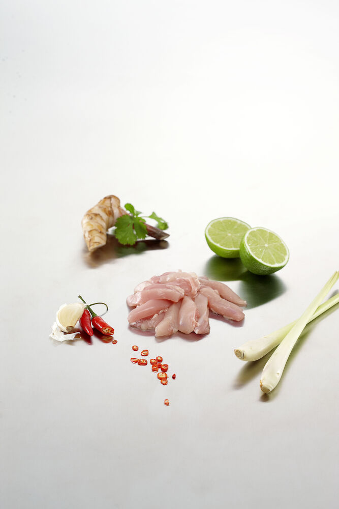 Kycklinglårfile strimlad 12 mm