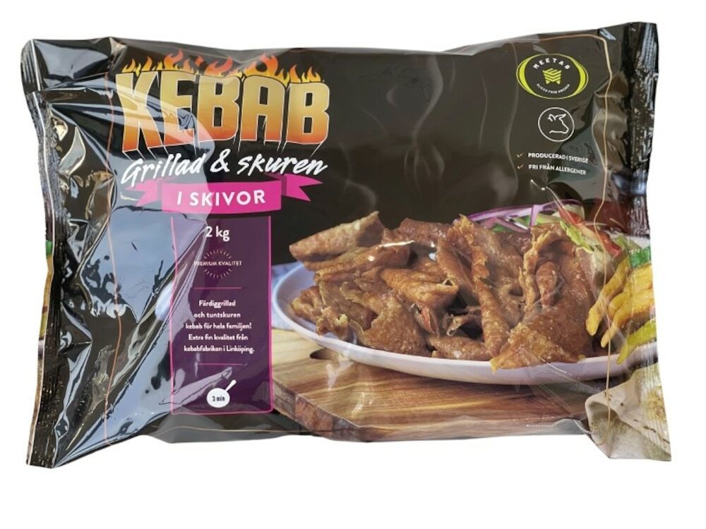 Kebab Grillad Skuren