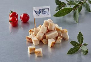 Salladskyckling grillad tärnad kryddad