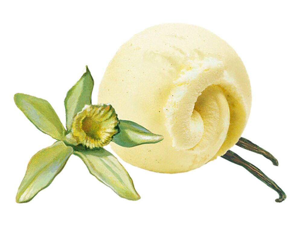 Glass Gammaldags vanilj LF skop