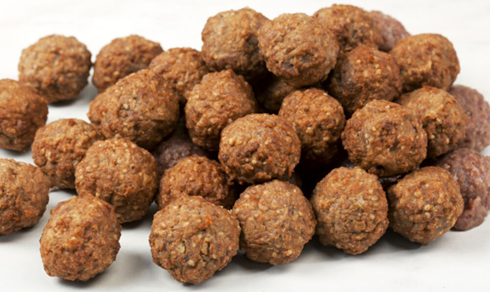 Älgköttbullar stekta