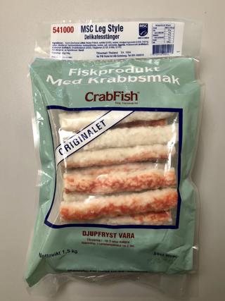 Crabfish stänger MSC