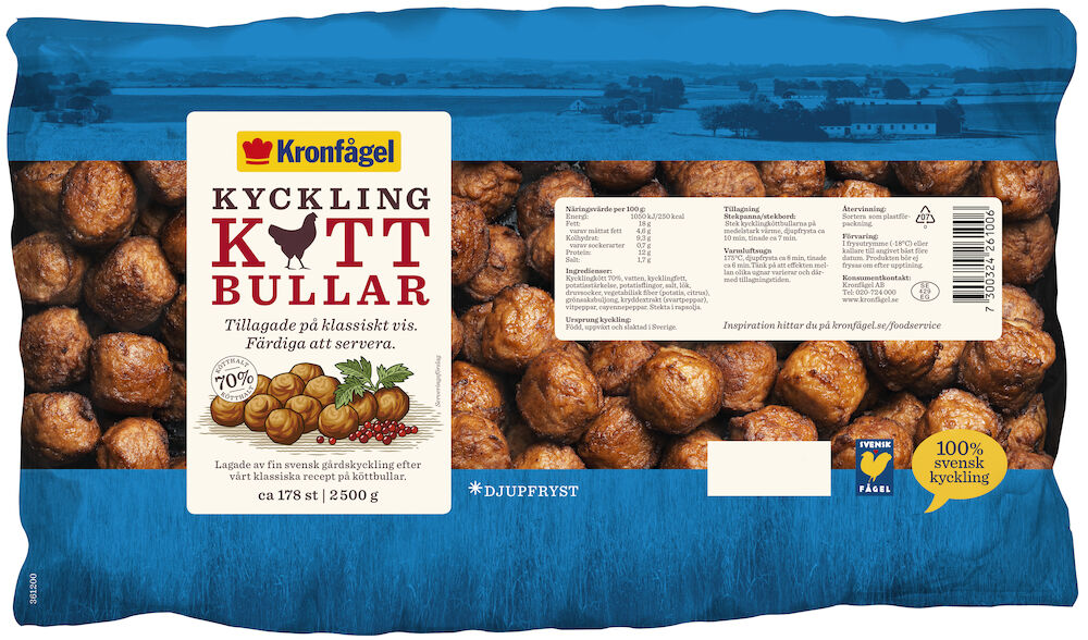 Kycklingköttbullar