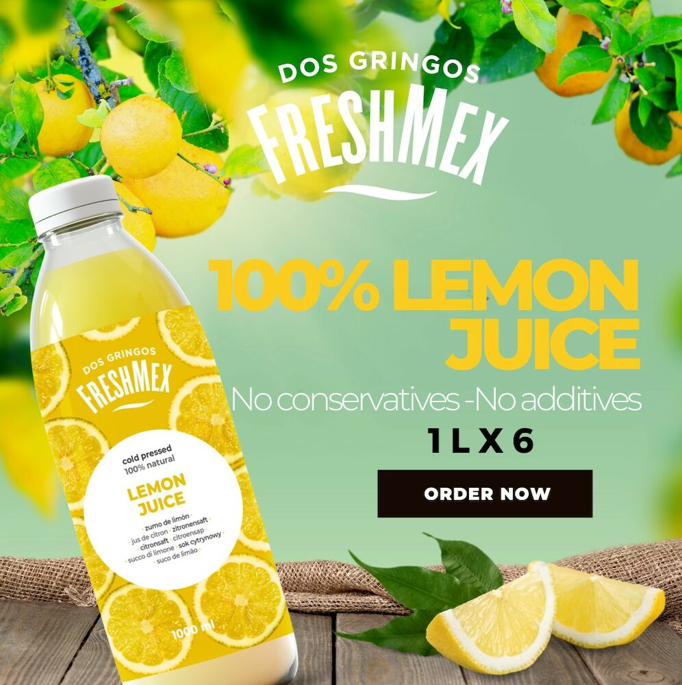 Citronjuice kallpressad