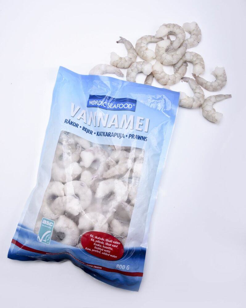 Vannameiräkor Utan Skal 16-20 ASC