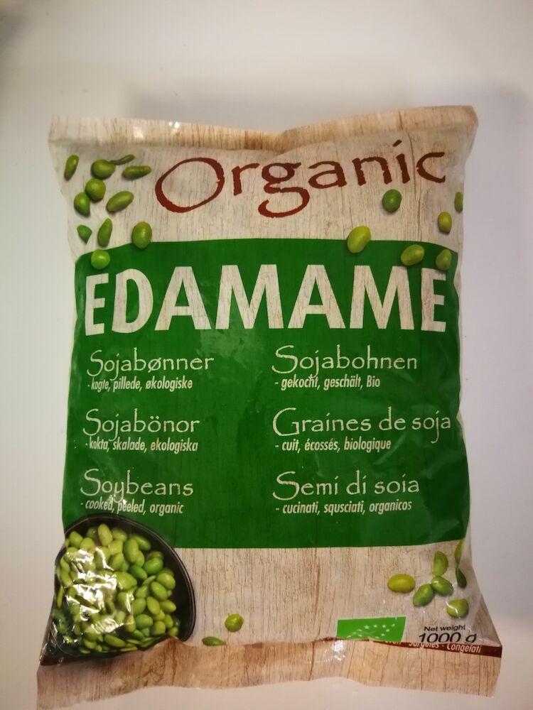 Edamame grön sojaböna BIO skalad
