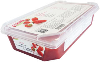 Jordgubbspuré Osötad