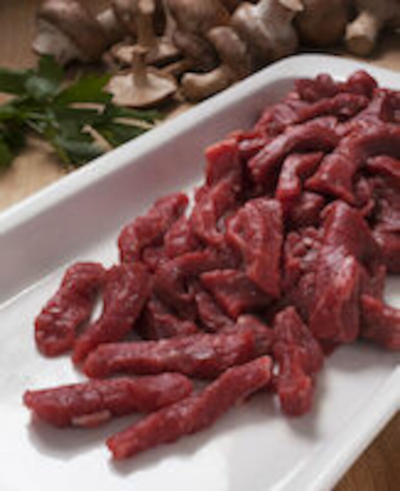 Strimlad Nötbog KRAV Sverige