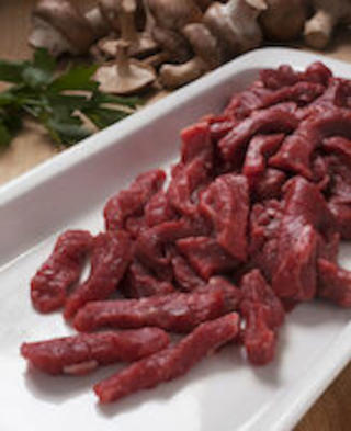 Strimlad Nötbog KRAV Sverige