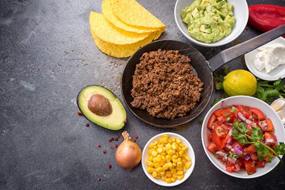 Tacokryddad nötfärs stekt SE