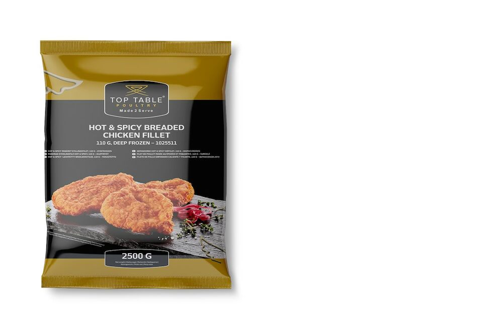 Panerad kycklingfilé Hot & Spicy