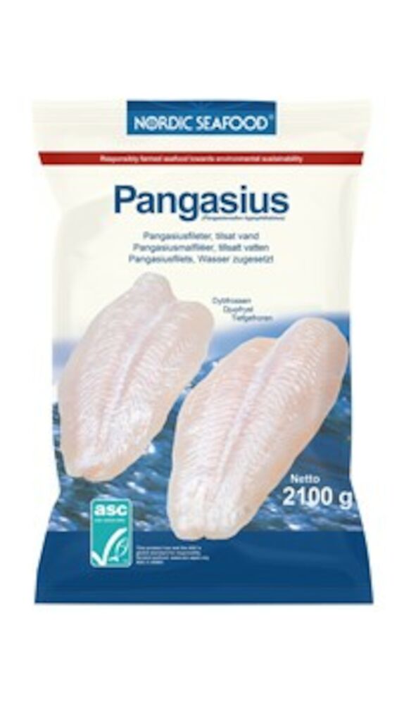 Pangasiusfilé utan skinn ASC