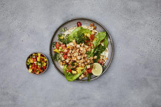 Grillad salladskyckling tärnad 12 mm