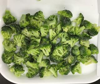 Broccolibuketter blancherad 20-40 mm