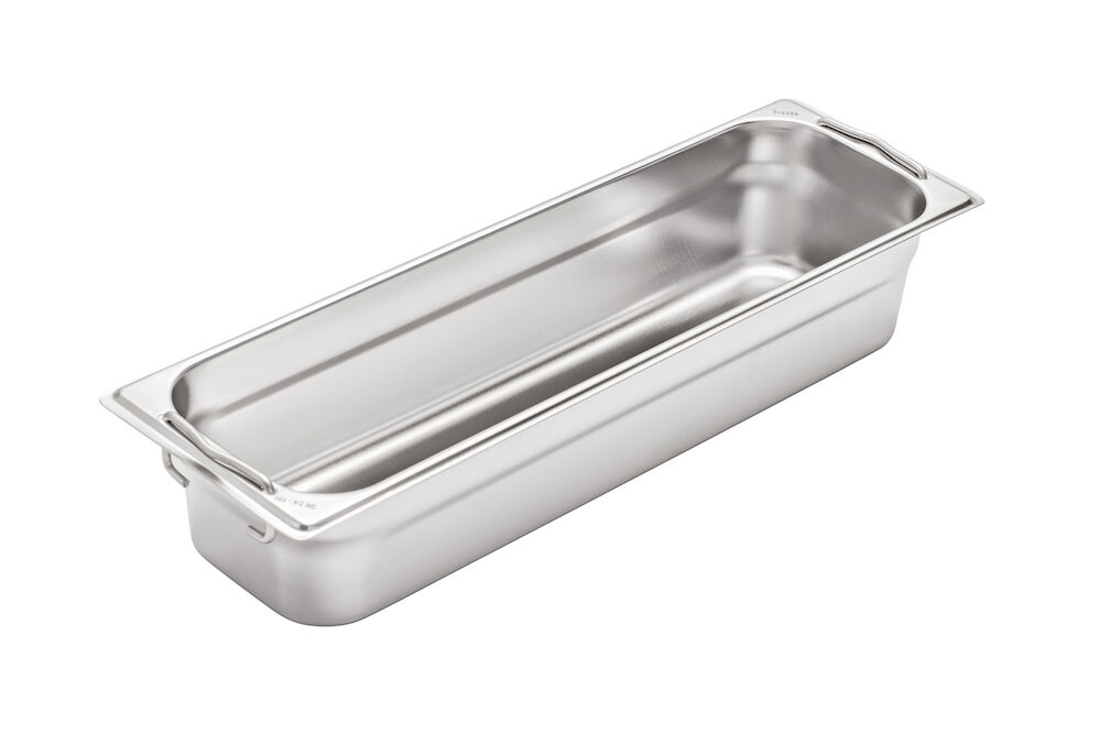 Kantin med handtag rostfri 2/4x100mm 5,5L