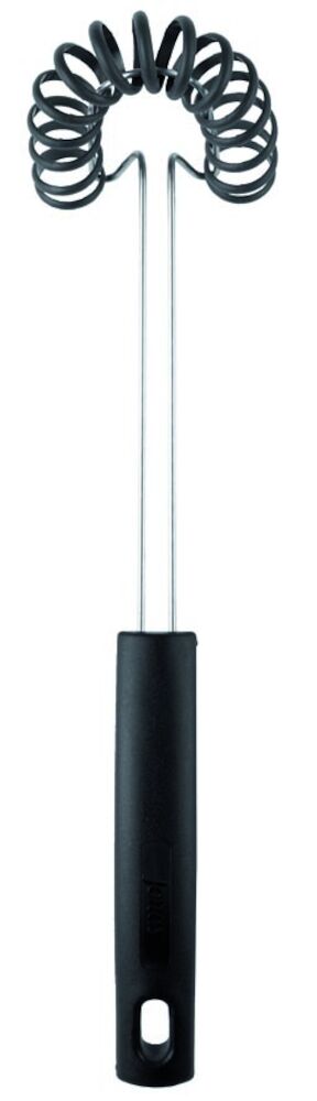 Spiralvisp nylonspiral, dubbel rostfritråd 26cm