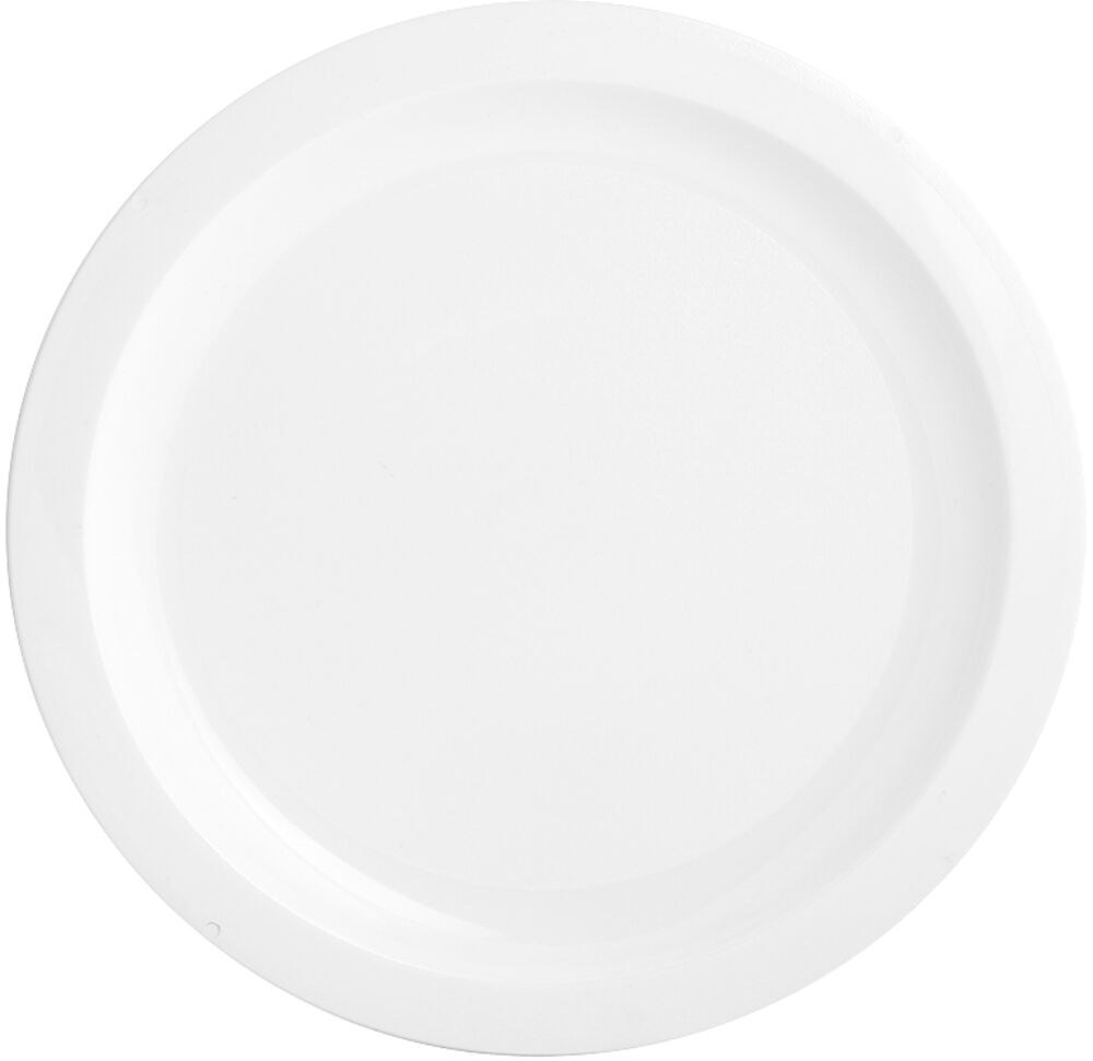 Progress tallrik flat vit Ø24cm