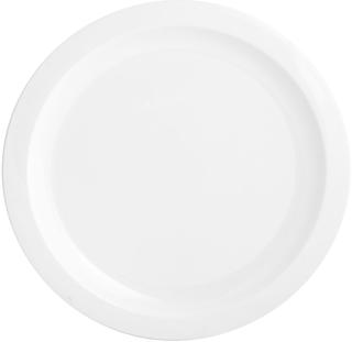 Progress tallrik flat vit Ø24cm