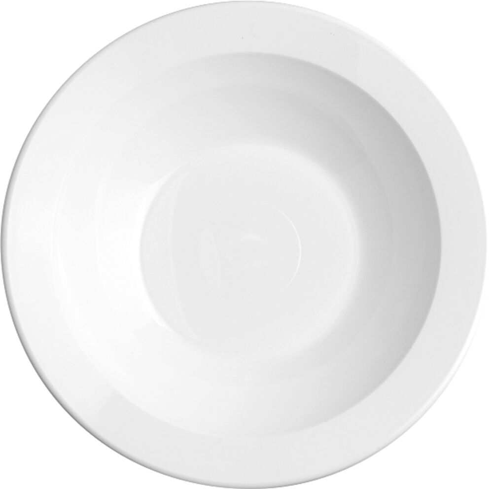 Progress tallrik djup vit Ø18cm tritan