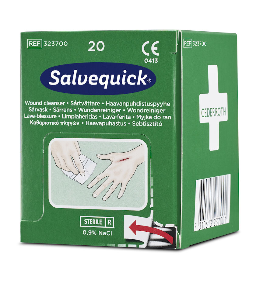 Salvequick sårtvättare refill
