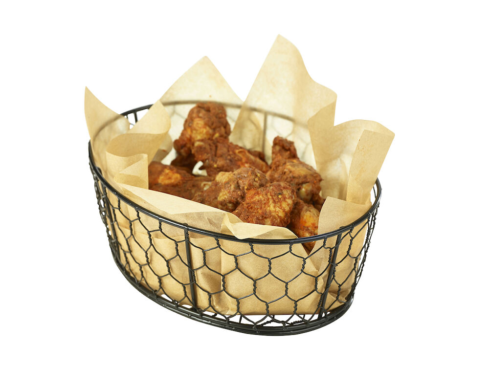 Trådkorg svart 24x18x8,5cm