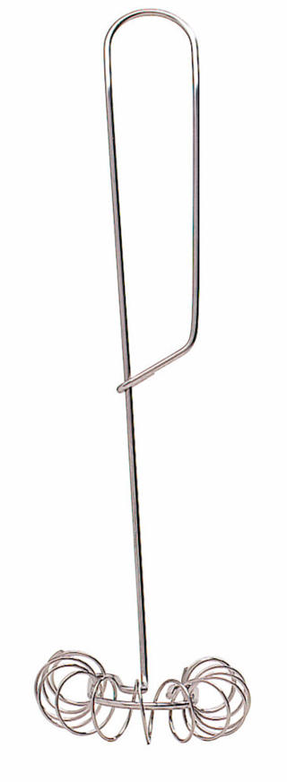 Spiralvisp rostfri 27cm