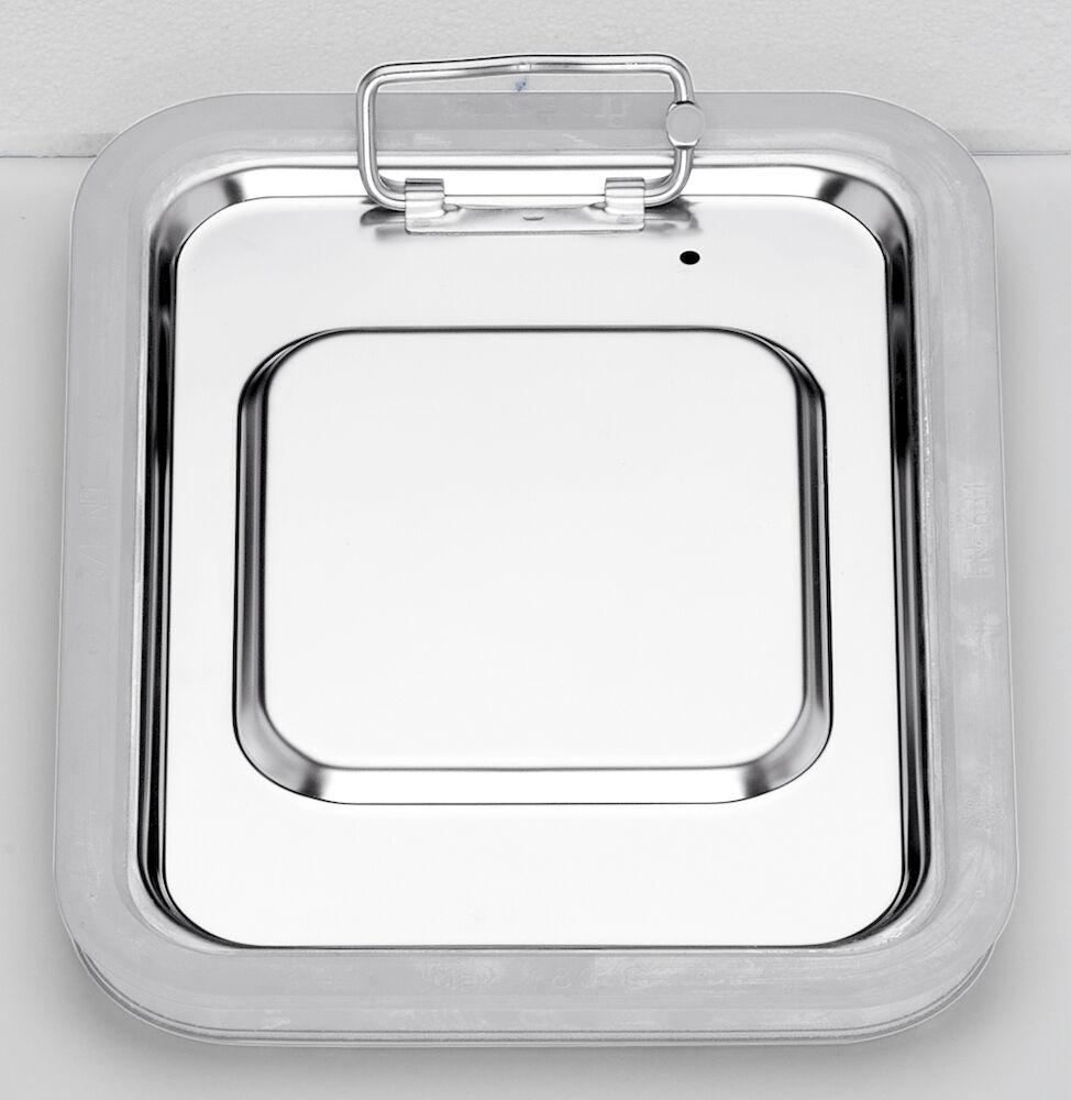 Lock med hermetisk tätning rostfri 1/2