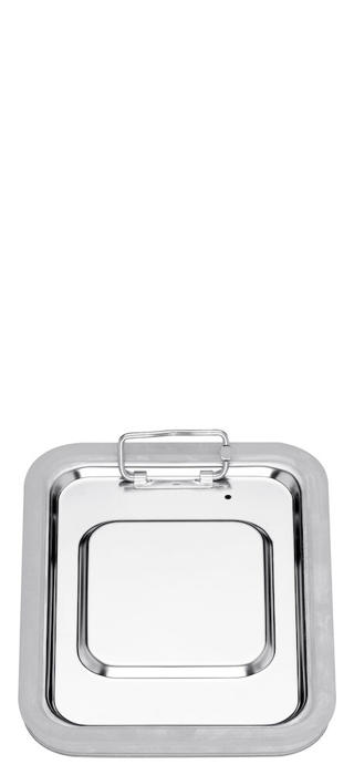 Lock med hermetisk tätning rostfri 1/3